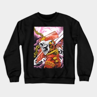 Astro Skull Cyber Punk Crewneck Sweatshirt